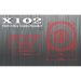 Excalibur X102 Speakerset 10cm 2-way, 4" Schwarz