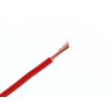 Ripca Enkeladerige kabel Rood 1.0mm² Haspel à 500mtr 