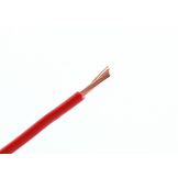 Q Cable Enkeladerige Kabel 1.5mm² Rol 100mtr Rood / Zwart