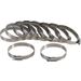 BGS Hose Clamps 
 Stainless 
 50 x 70 mm 
 10 pcs.