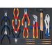 BGS Tool Tray 3/3: Pliers, Parallel Pin Punch Set, Hammer 
 17 pcs.