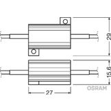 Osram LEDriving® Canbus Control Unit 21w Set 2st