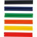 BGS Bâtonnets de colle chaude 
 multicolores 
 Ø 11 mm, 150 mm 
 12 pièces