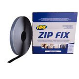HPX Zip Fix Klittenband 20mm x 25mtr Haak Zwart