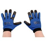 BGS Werkhandschoenen L, antislip nop, blauw