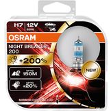 Osram 12v - 55w - PX26d - H7 - Night Breaker® 200% - Hard Cover Box 2st