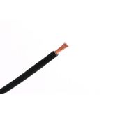 Q Cable Enkeladerige Kabel 10.0mm² Rol 100mtr Zwart