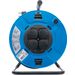 BGS Cable Reel 
 50 m 
 3 x 1,5 mm² 
 4 Socket Outlets with Sealing Cap 
 IP 44 
 3500 W