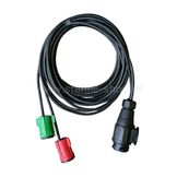 Q-Parts Kabelset 7mtr 13-polig Waterdicht stekker / connector, Radex 8500