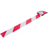 Afzetband Rood-Wit, 50m x 80mm