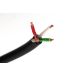 Q Cable Meervoudige Kabel 4x1.0mm² Rol 50mtr Rond
