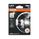 Osram LEDriving® SL - 12v - 0,5w - W2.1x9.5d - W5W - 7lm - Oranje - Blister 2st
