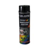 MoTip Sprayplast Spuitbus 500ml Zwart