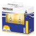 Neolux 12v - 55w - P14,5s - H1 - Weather Light ( Geel ) - Soft Cover Box 2st