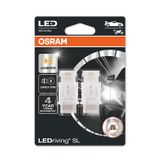 Osram LEDriving® SL - 12v - 1,9w - W2.5x16q - P27/7W - 55lm/10lm Oranje - Blister 2st