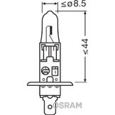Osram 24v - 70w - P14,5s - H1 - Truckstar Pro®